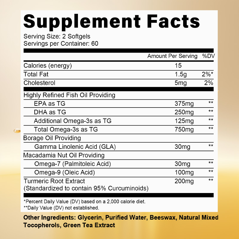 Omega 3 Fish Oil - كبسولات زيت السمك أوميغا 3 -
