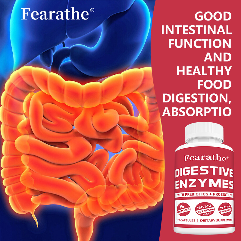 Digestive Enzyme Blend - كبسولات إنزيم الجهاز الهضمي - مع