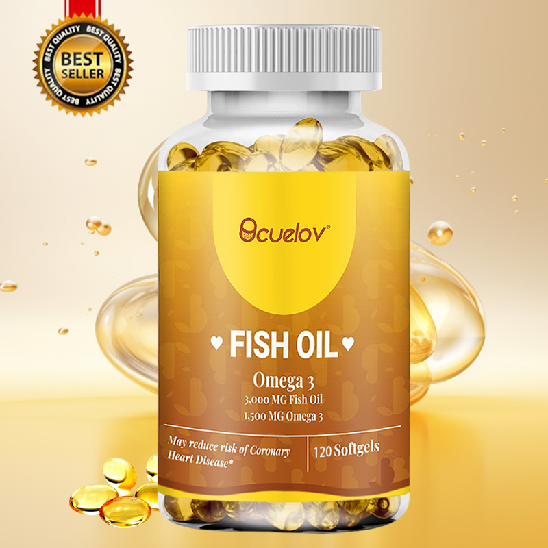 Omega 3 Fish Oil - زيت السمك البري الغني بالأوميغا 3