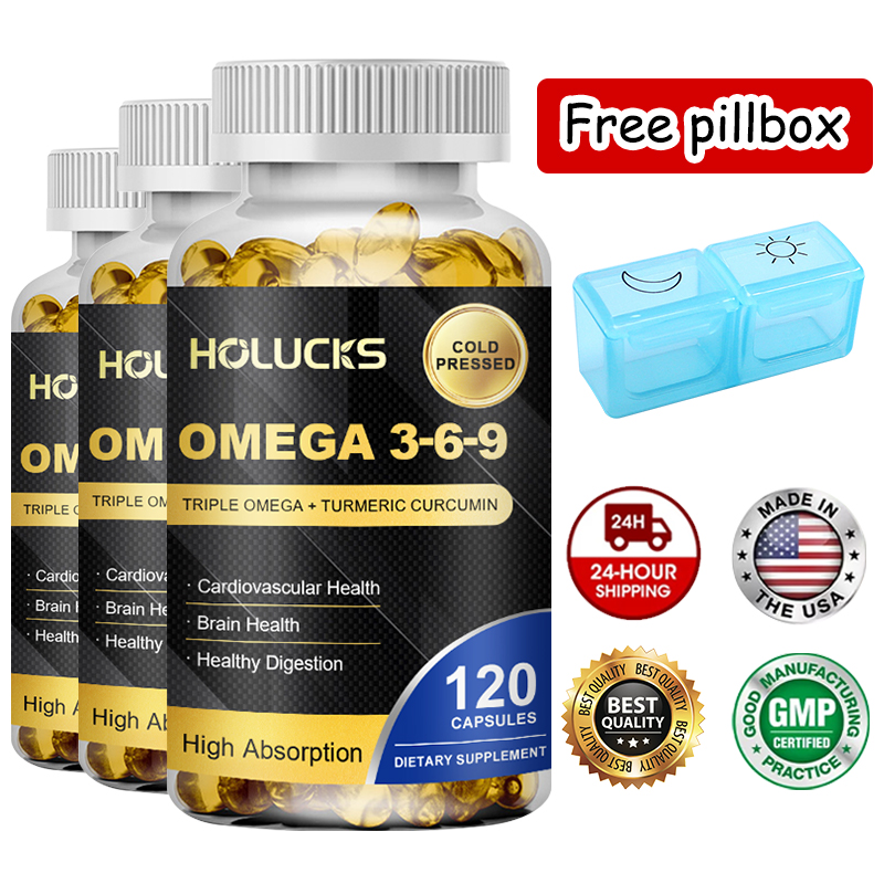 Omega 3 Fish Oil - كبسولات زيت السمك أوميغا 3 6
