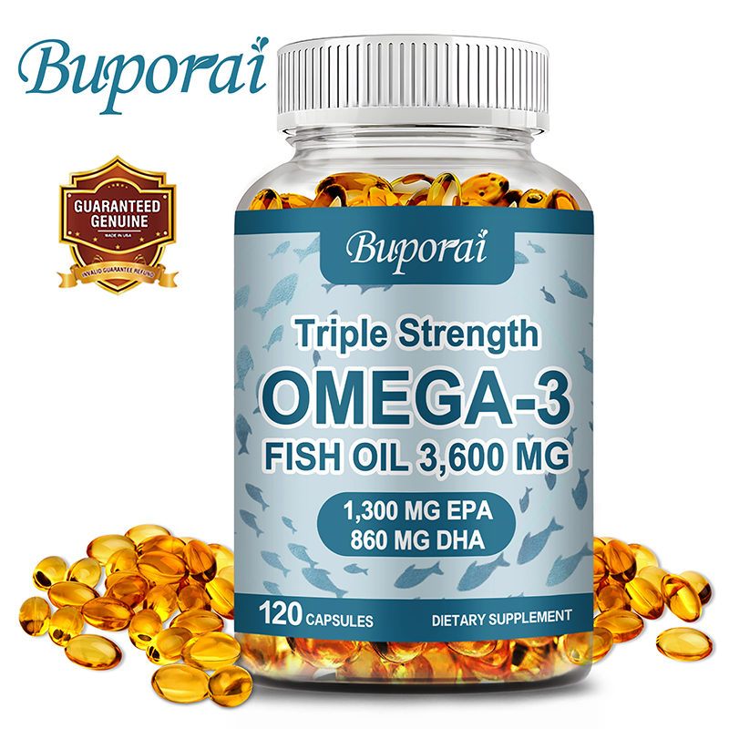 Omega 3 Fish Oil - زيت السمك أوميغا 3 - يعزز