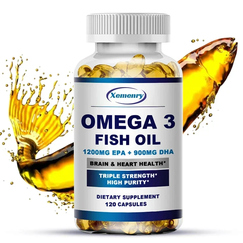 Omega 3 Fish Oil - زيت السمك أوميغا 3 - يدعم