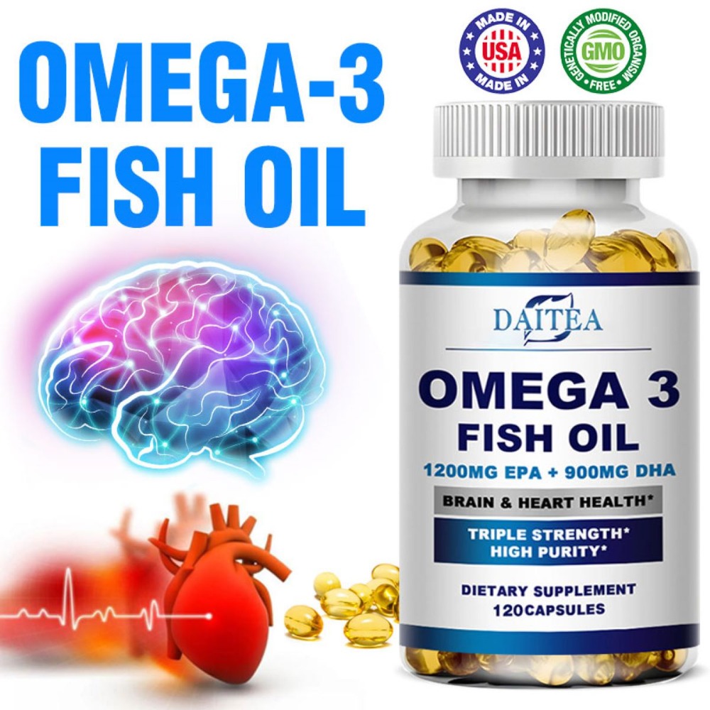Omega 3 Fish Oil - زيت السمك أوميغا 3 | كبسولات