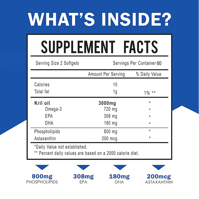 زيت كريل أنتاركتيكا 3000 مجم - - مراجعة Omega 3 Fish Oil وسعره
