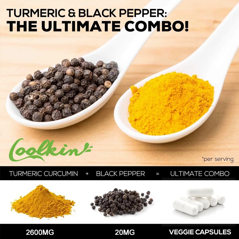 ملحق الكركمين بالفلفل الأسود 2 - مراجعة Turmeric Curcumin Capsule وسعره
