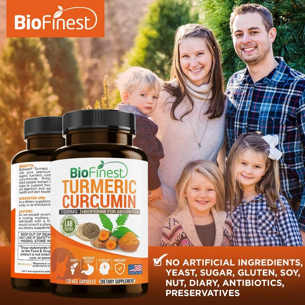 Biofinest Curcumin 1500 Mg 95% - مراجعة Turmeric Curcumin Capsule وسعره