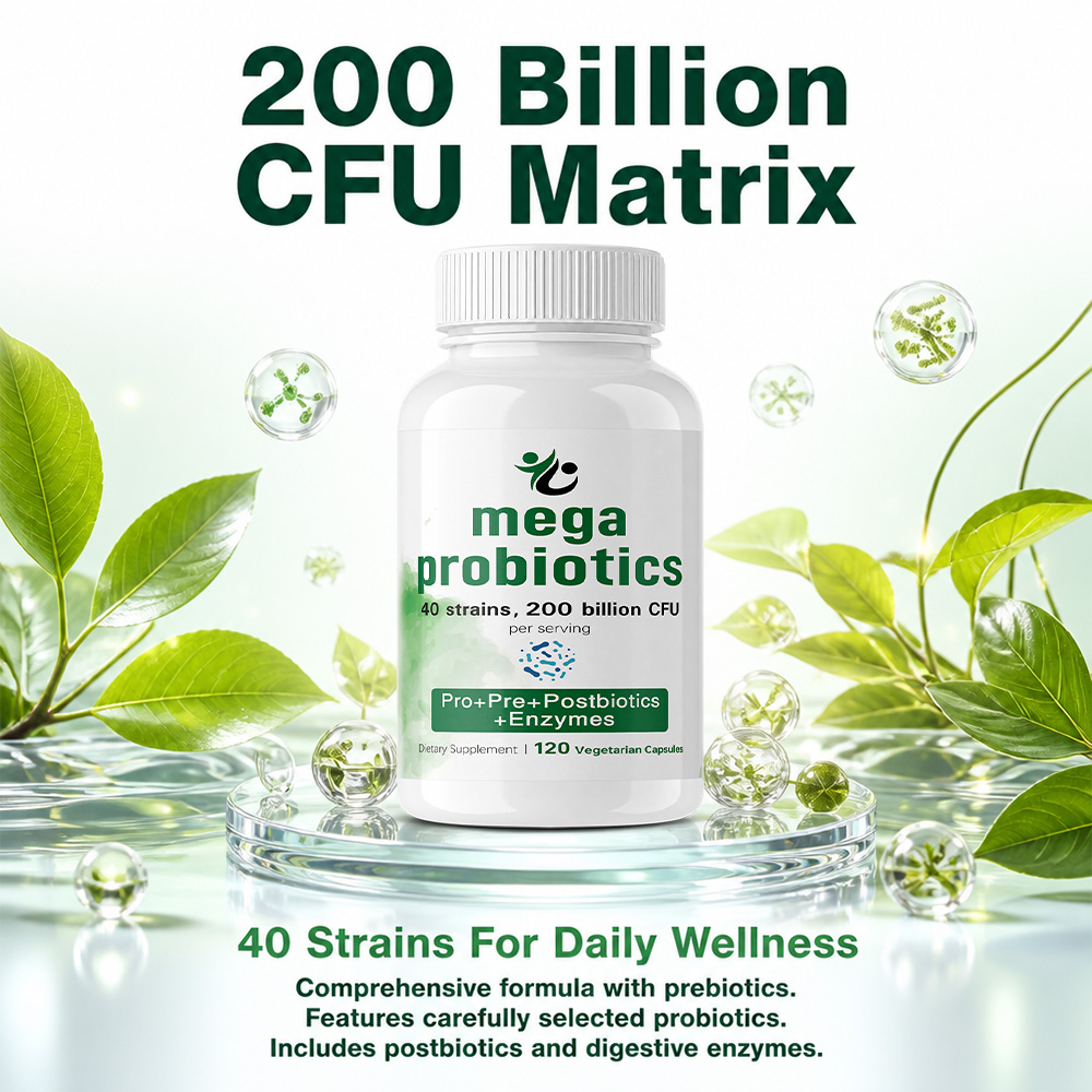 بروبيوتيك 200 مليار وحدة كروية - مراجعة Digestive Enzyme Blend وسعره