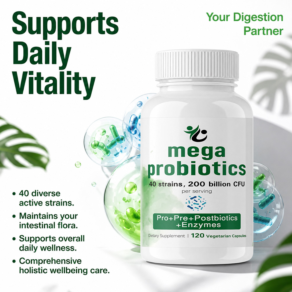 بروبيوتيك 200 مليار وحدة كروية - مراجعة Digestive Enzyme Blend وسعره