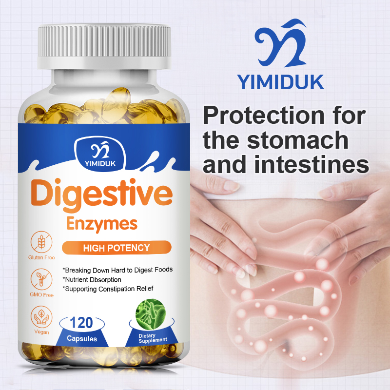كبسولات إنزيمات هضمية عضوية، م - مراجعة Digestive Enzyme Blend وسعره