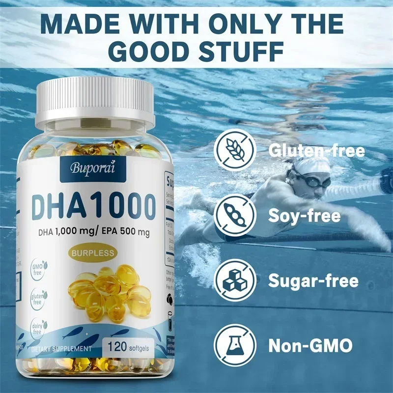 مكملات أوميغا 3 لزيت السمك DHA - مراجعة Omega 3 Fish Oil وسعره
