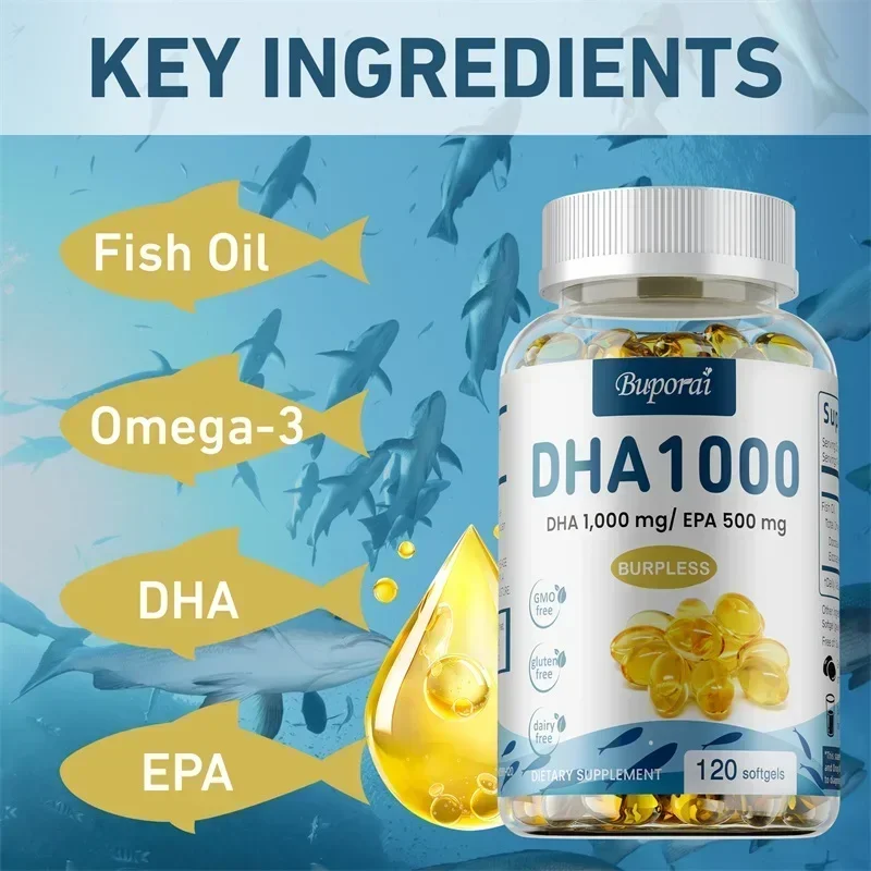مكملات أوميغا 3 لزيت السمك DHA - مراجعة Omega 3 Fish Oil وسعره