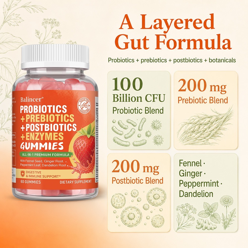 حلوى البروبيوتيك، البريبيوتيك  - مراجعة Digestive Enzyme Blend وسعره