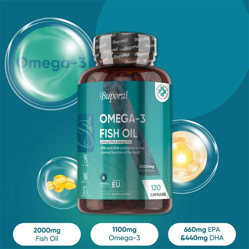 زيت السمك أوميغا 3 بتركيز 2000 - مراجعة Omega 3 Fish Oil وسعره