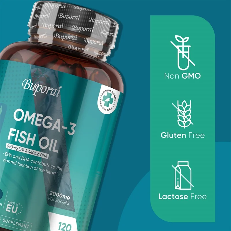 زيت السمك أوميغا 3 بتركيز 2000 - مراجعة Omega 3 Fish Oil وسعره