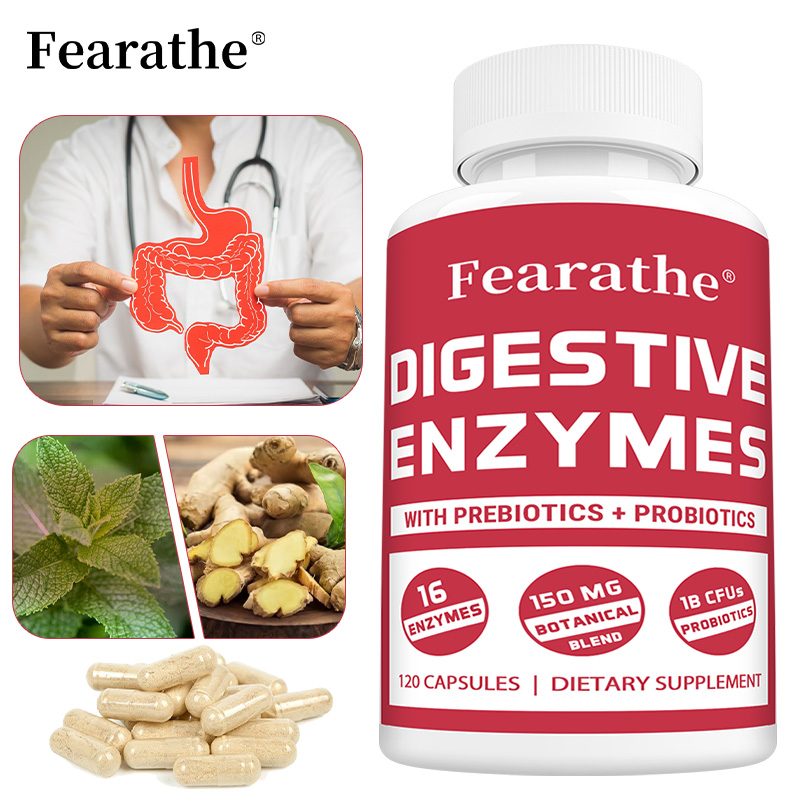 كبسولات إنزيم الجهاز الهضمي -  - مراجعة Digestive Enzyme Blend وسعره