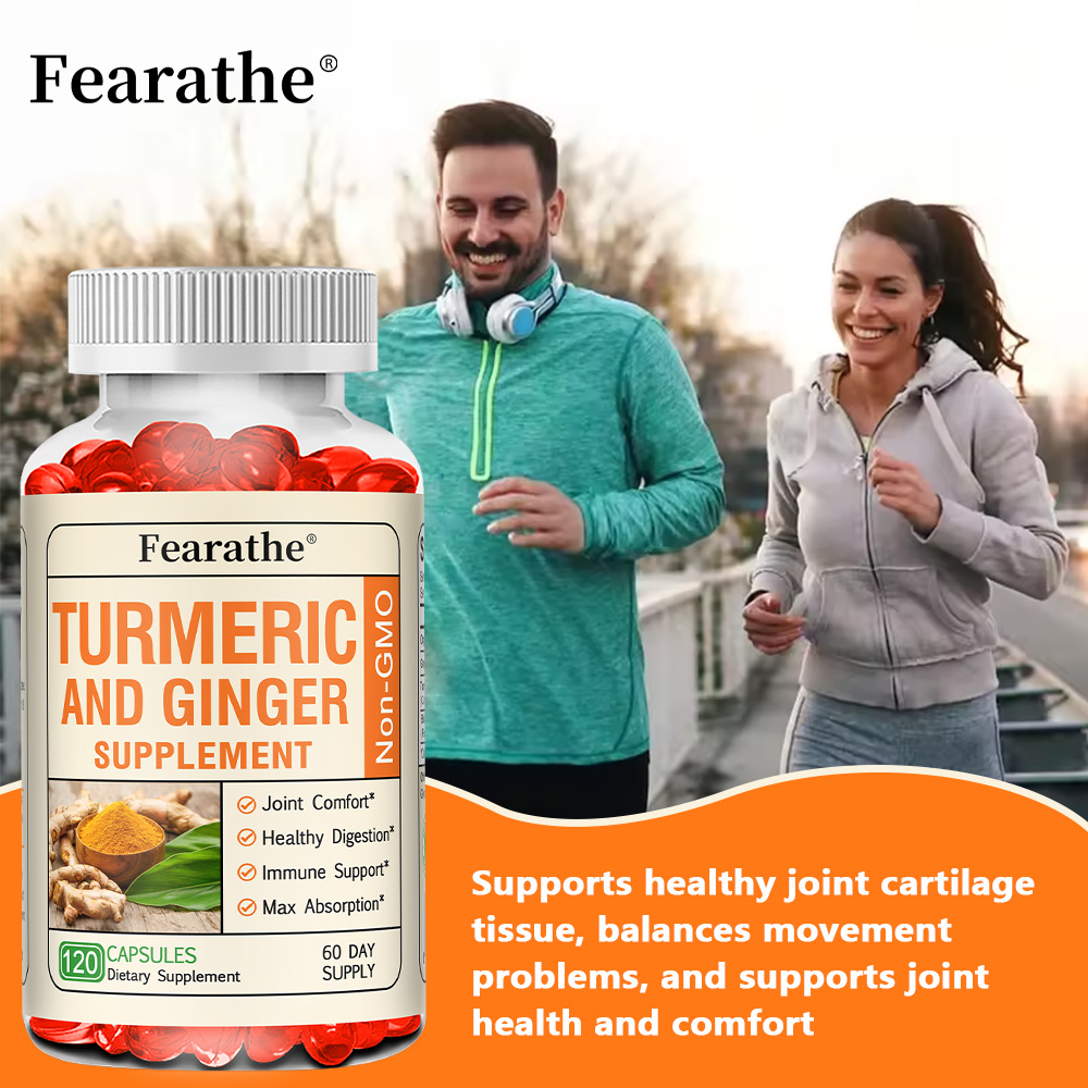 كبسولات الكركم مع الزنجبيل وال - مراجعة Turmeric Curcumin Capsule وسعره