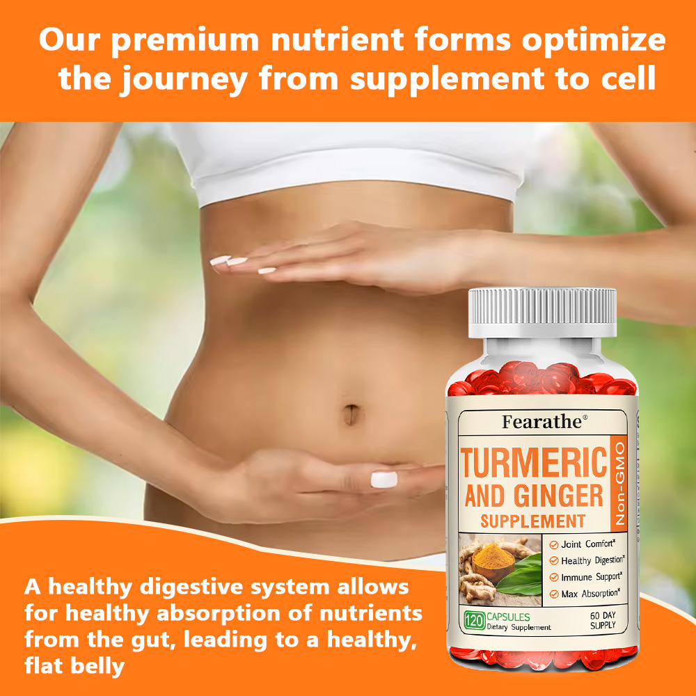 كبسولات الكركم مع الزنجبيل وال - مراجعة Turmeric Curcumin Capsule وسعره