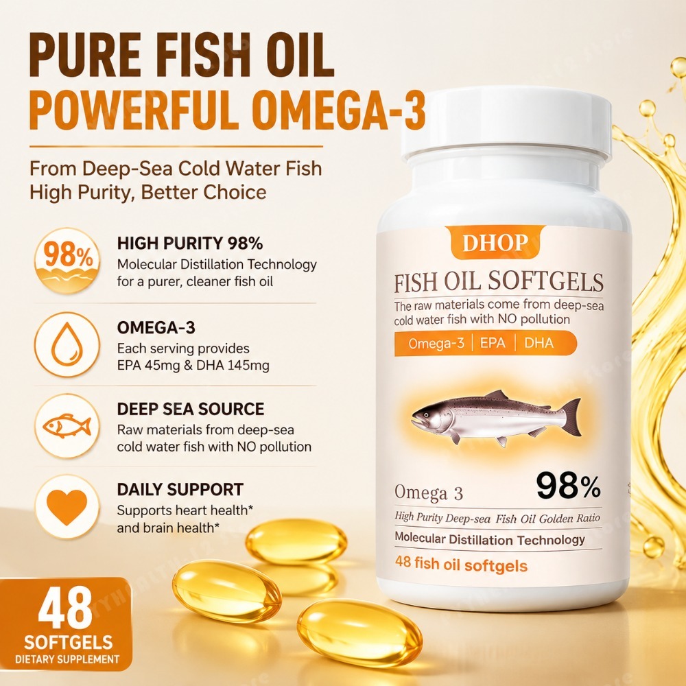 كبسولات زيت السمك أوميغا 3، EP - مراجعة Omega 3 Fish Oil وسعره