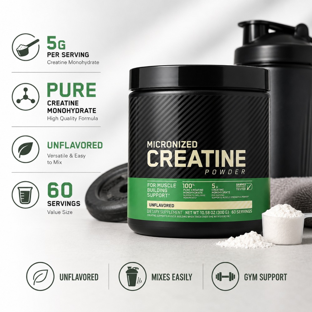 مسحوق الكرياتين مونوهيدرات 300 - مراجعة Nutrition Fitness وسعره