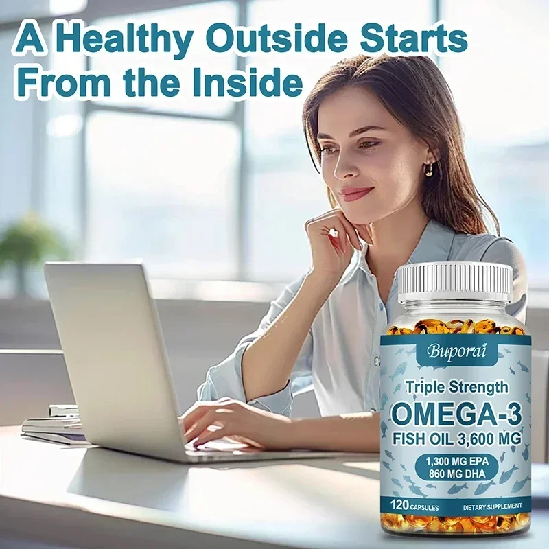 زيت السمك أوميغا 3 - يدعم صحة  - مراجعة Omega 3 Fish Oil وسعره