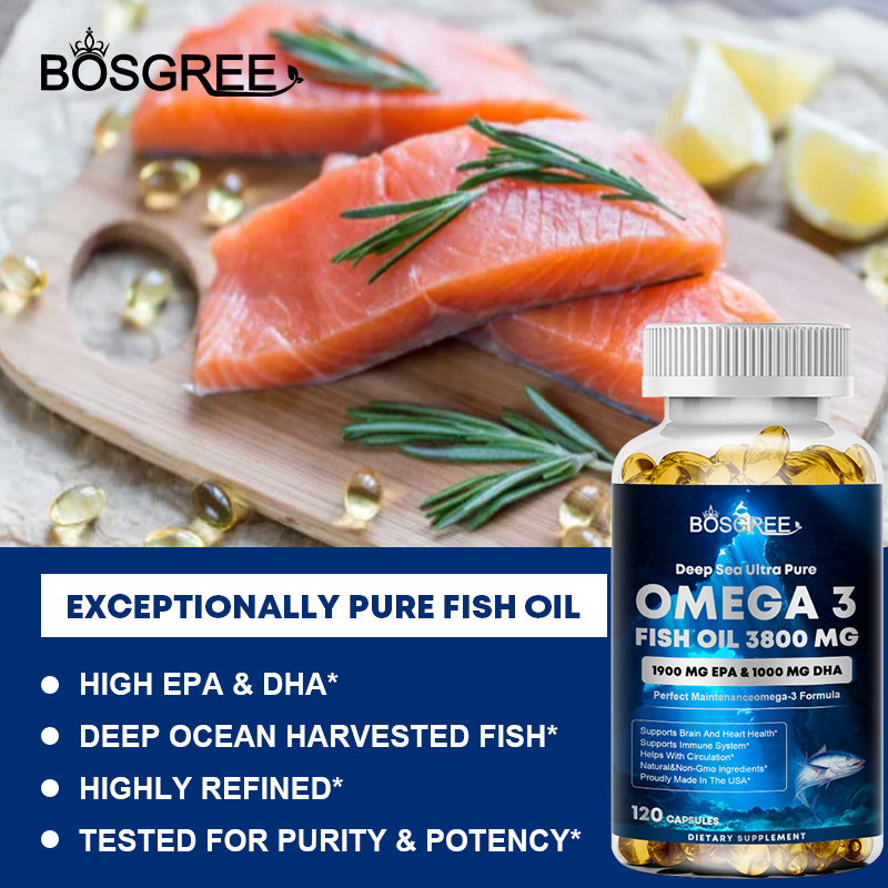 مكمل زيت السمك أوميغا 3، EPA+D - مراجعة Omega 3 Fish Oil وسعره