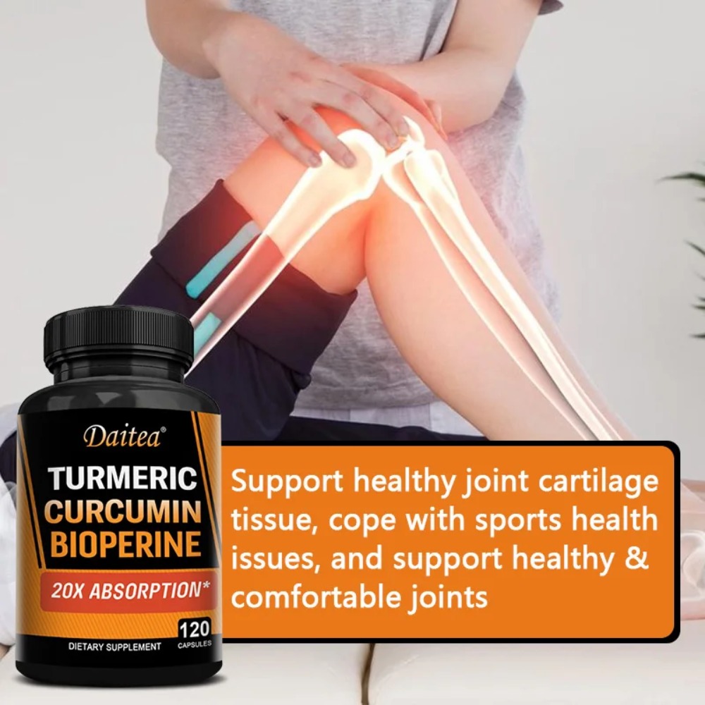 كبسولات الكركم - مع بيوبيرين،  - مراجعة Turmeric Curcumin Capsule وسعره
