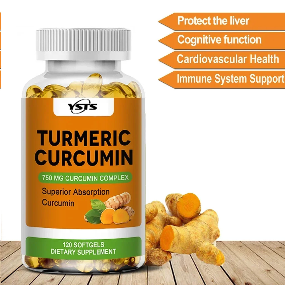 كركم عضوي - 750 ملغ من مركب ال - مراجعة Turmeric Curcumin Capsule وسعره