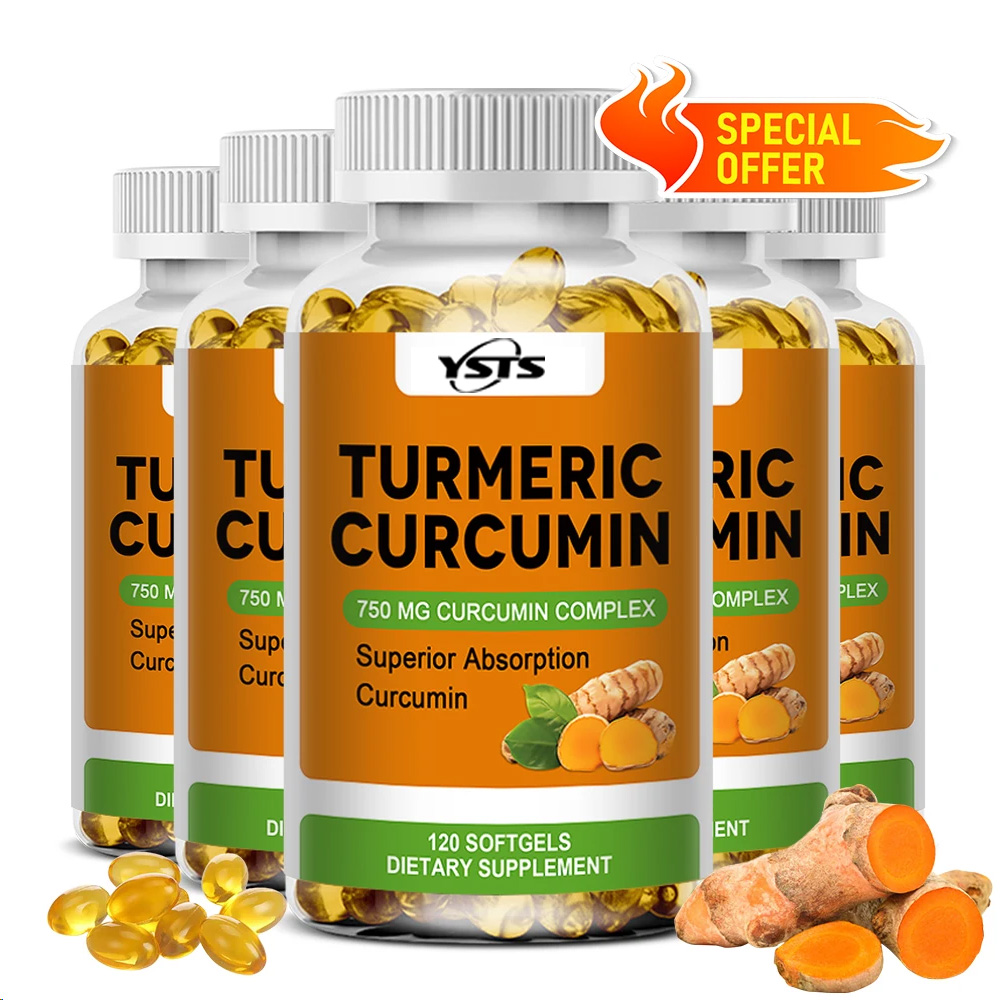 كركم عضوي - 750 ملغ من مركب ال - مراجعة Turmeric Curcumin Capsule وسعره
