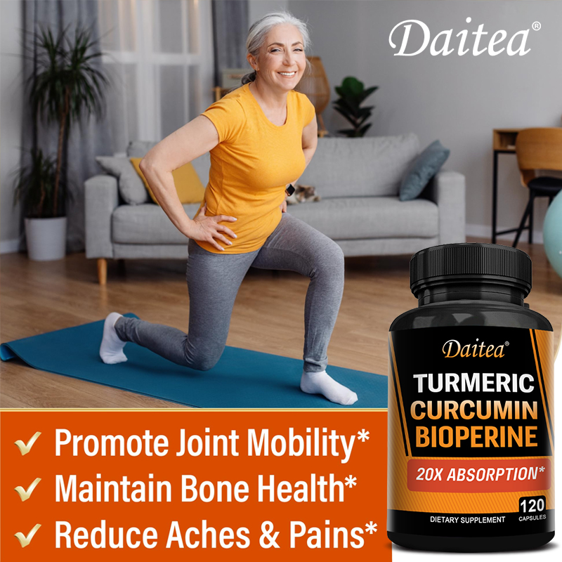 كبسولات الكركم 2500 ملغ مع 95% - مراجعة Turmeric Curcumin Capsule وسعره