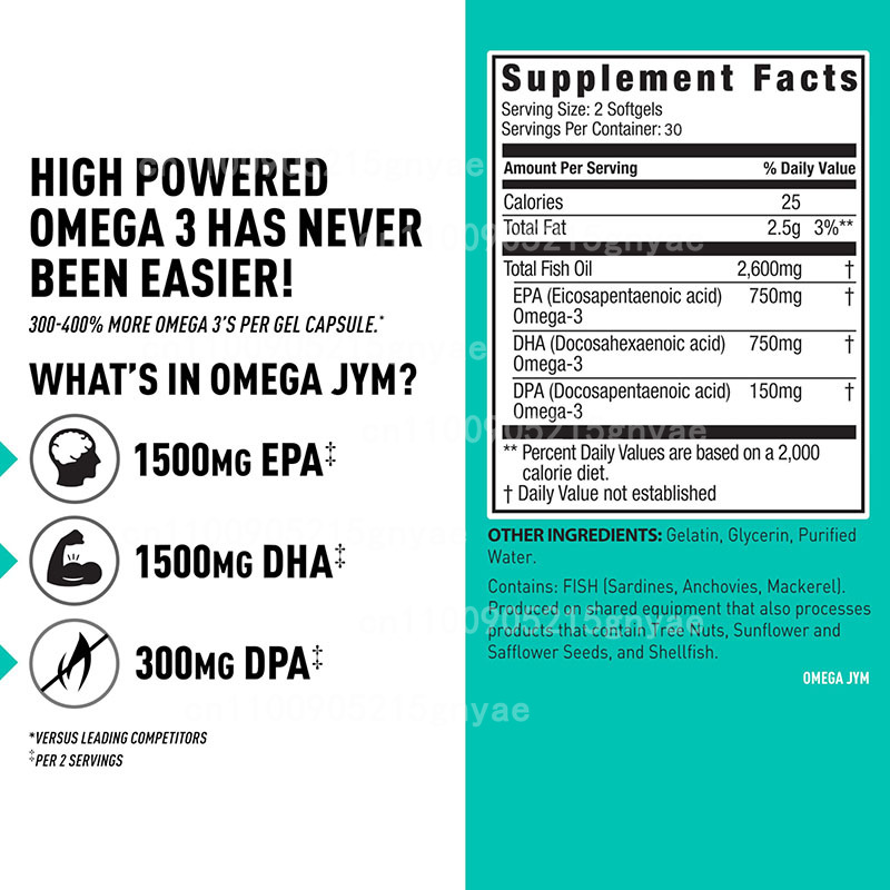 كبسولات زيت السمك أوميجا 3 للد - مراجعة Omega 3 Fish Oil وسعره