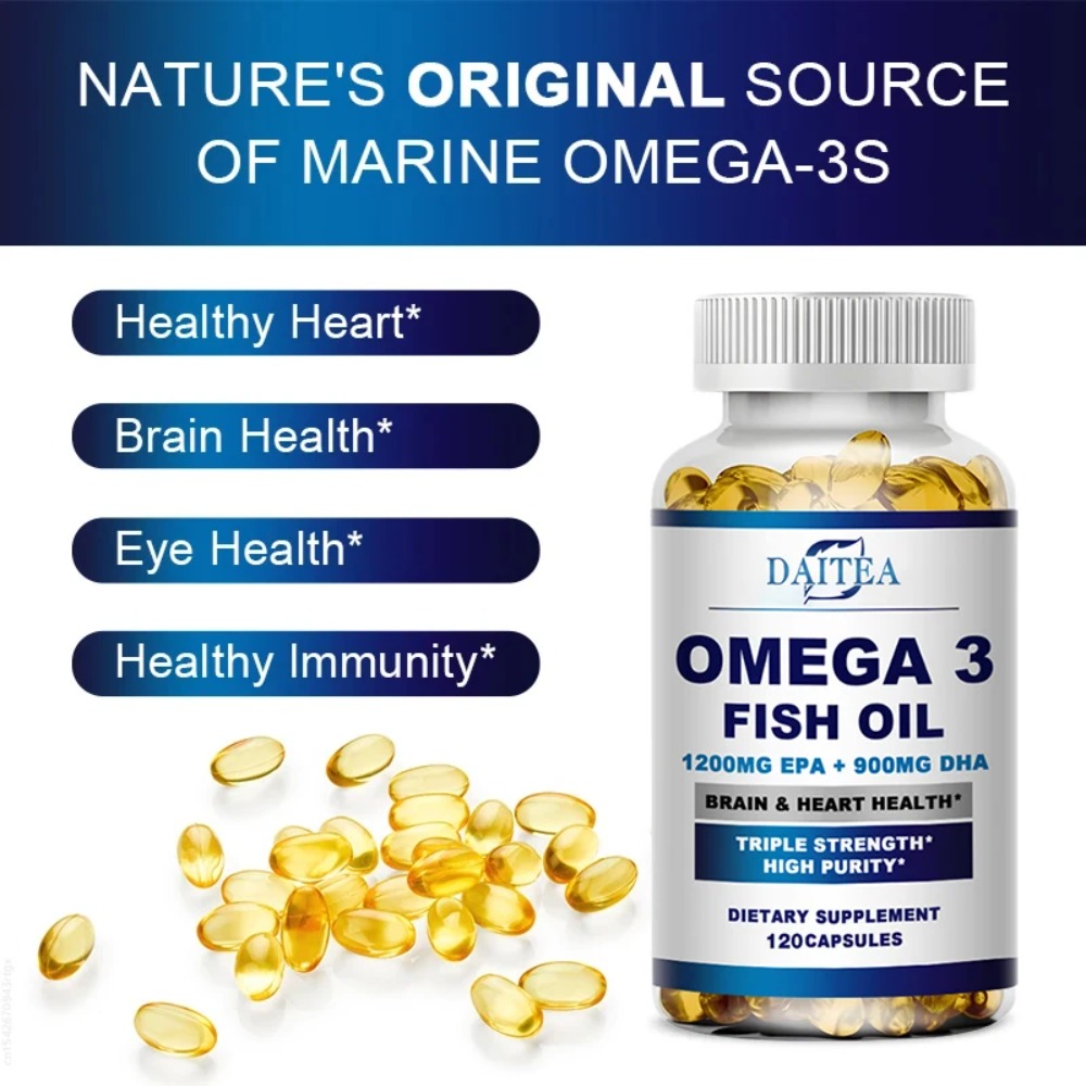 زيت السمك أوميغا 3 |   كبسولات - مراجعة Omega 3 Fish Oil وسعره