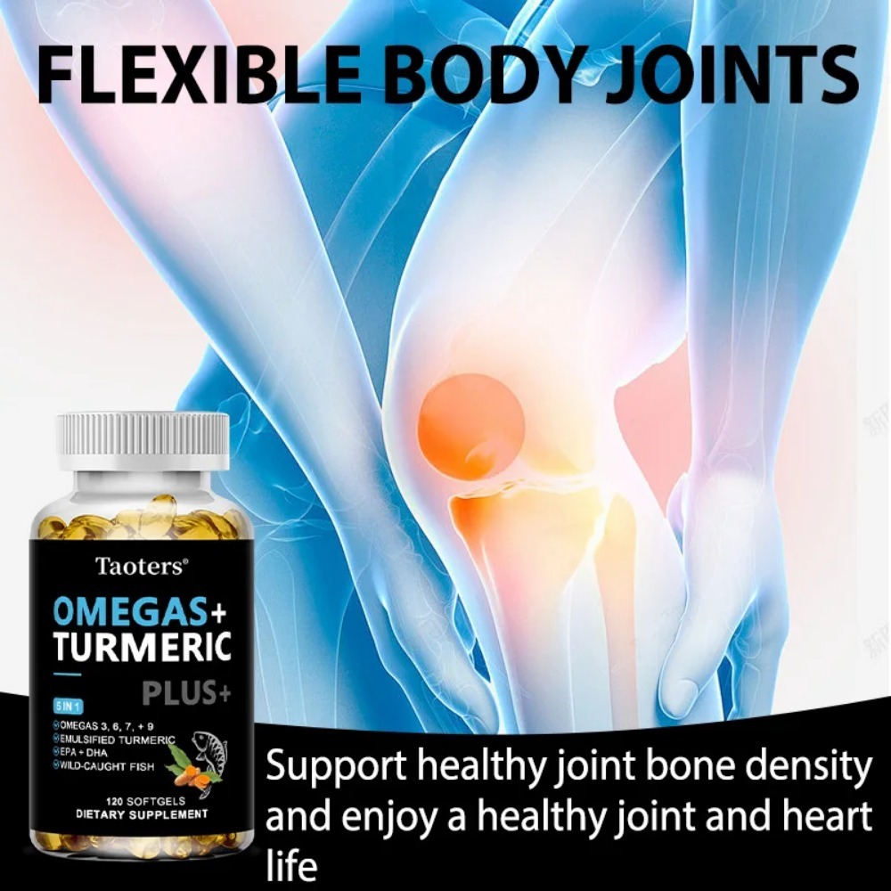 مكمل أوميغا 3 6 9 بلس - لصحة ا - مراجعة Turmeric Curcumin Capsule وسعره
