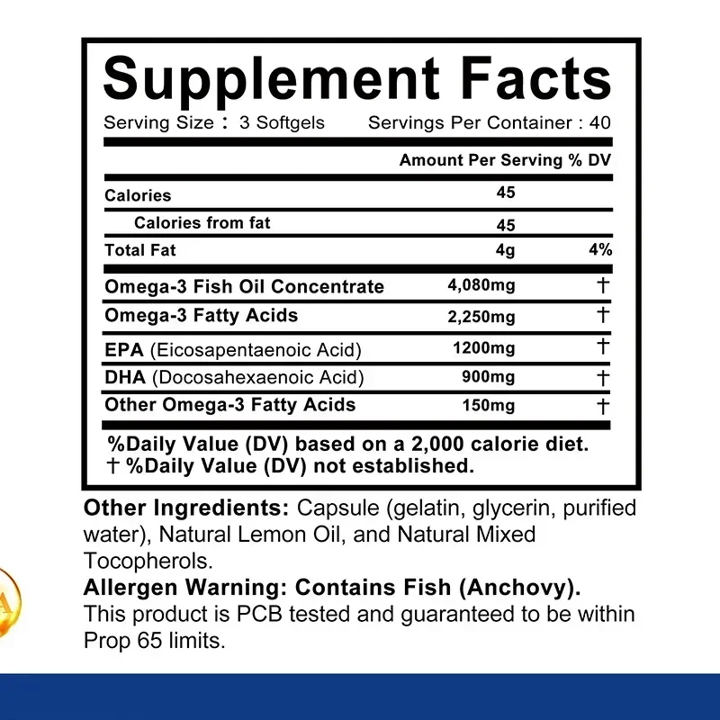 زيت السمك أوميجا 3 - يعزز الذا - مراجعة Omega 3 Fish Oil وسعره